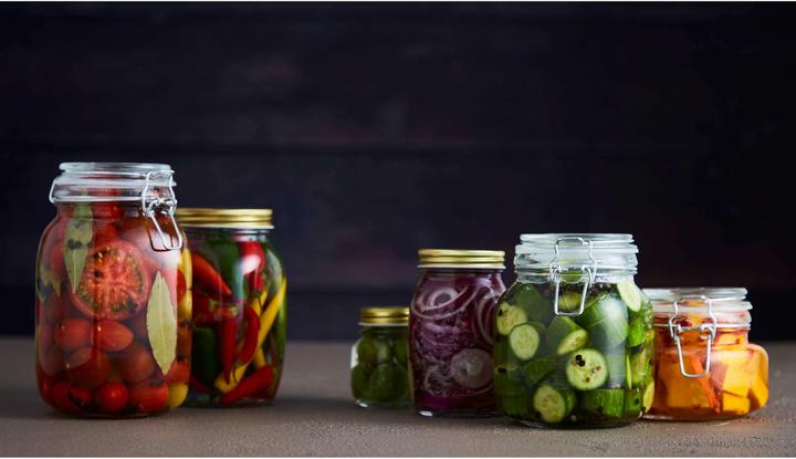 Actual product image Schou Preserving jar with screw lid (1 pcs., 0.25 l)