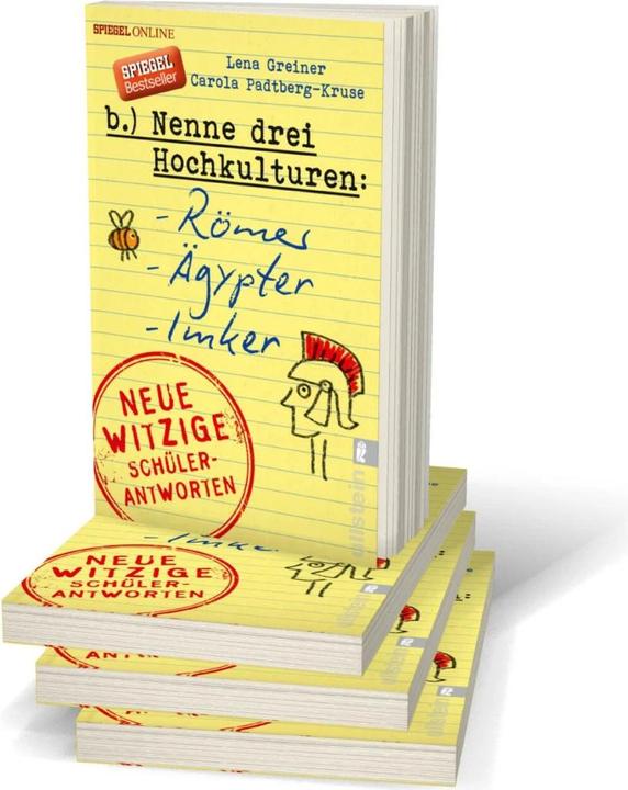 Produktbild Nenne drei Hochkulturen: Römer, Ägypter, Imker (Deutsch, Carola Padtberg-Kruse, Lena Greiner, 2016)