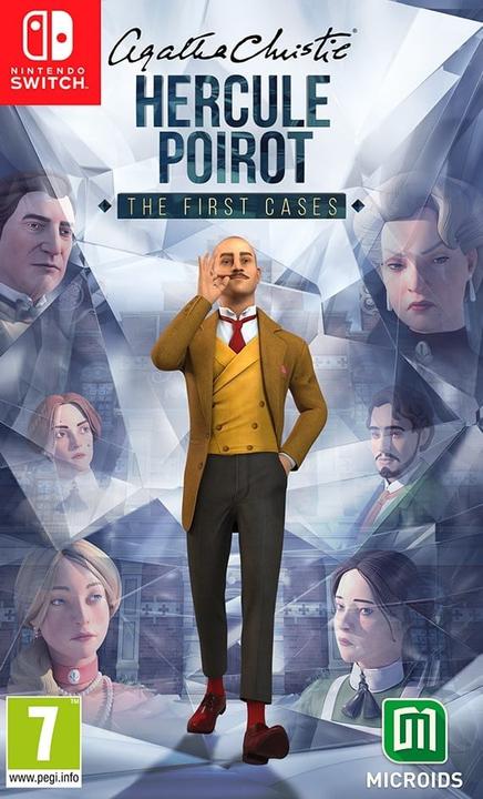 Actual product image Microids Agatha Christie - Hercule Poirot: The First Cases (Code in a Box) (Switch, EN)