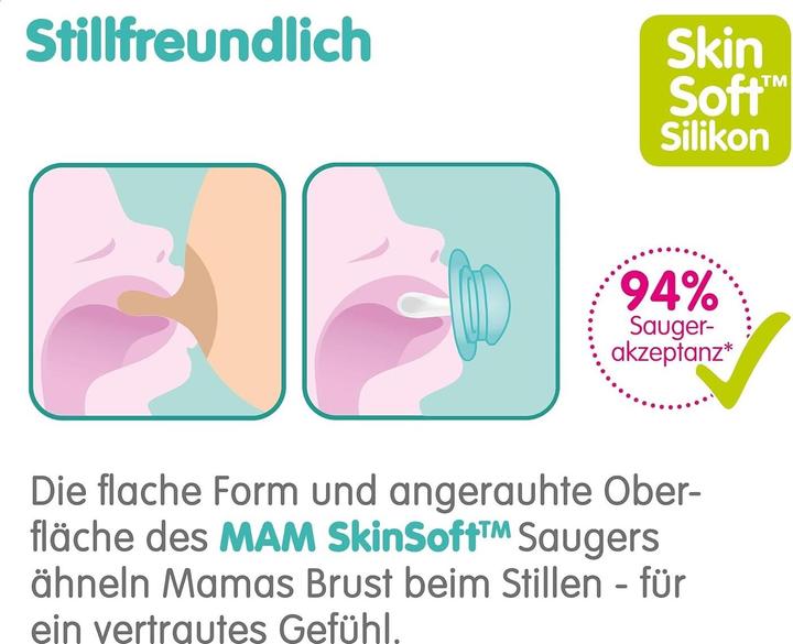 Actual product image MAM Air silicone dummy, 2 pieces, 6-16 months (2 x, 6 - 16 M.)
