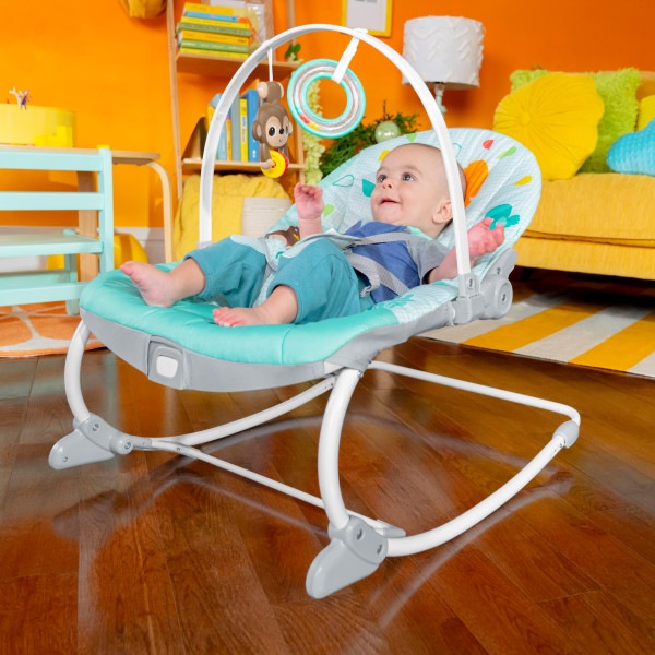 Actual product image Scandinavian Baby Products Bright Starts - Rocker, Wild Vibes™, Safari Blast - (BS-13031)