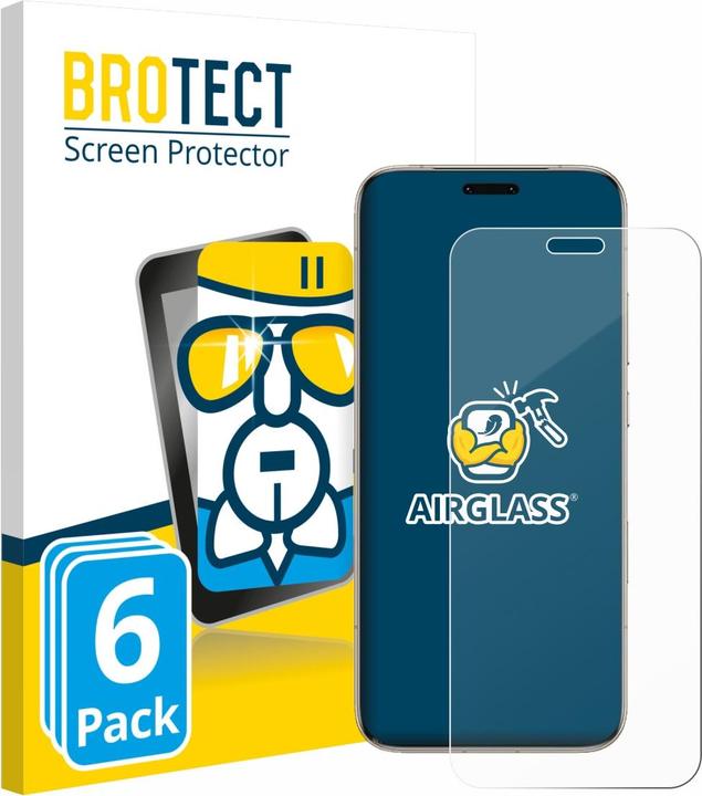 Actual product image BROTECT AirGlass Glass (6 pcs., Honor Magic 8 Pro)
