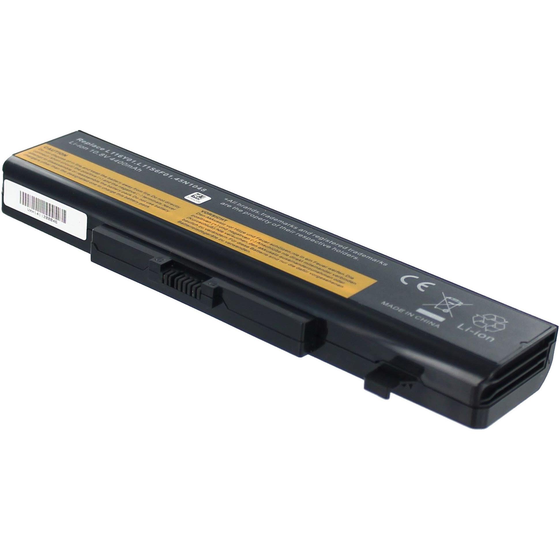 AGI Akku kompatibel mit Lenovo 45N1054 - Akku - 4.400 mAh (4400 mAh), Notebook Akku, Schwarz