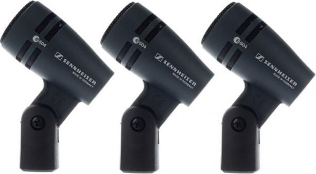 Produktbild Sennheiser 3PACK e604 Instrumenten-Mikrofon