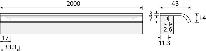Produktbild Hettich Griffleistenprofile ProDecor