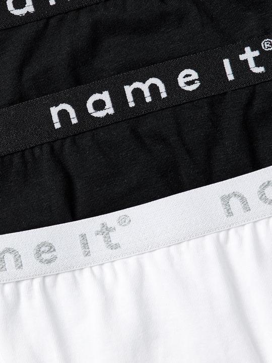 Immagine prodotto Name it Nkfbriefs 3p Black Noos (104, confezione da 3)