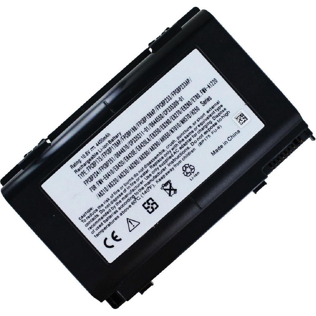 AGI Akku kompatibel mit Asus Lifebook A6220 - Akku - 4.400 mAh (4400 mAh), Notebook Akku, Schwarz