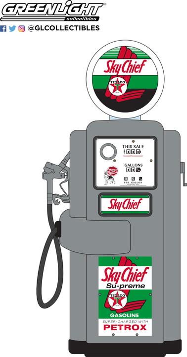 Immagine prodotto 1948 Pompa di benzina Wayne 100-A Texaco Sky Chief Su-Preme