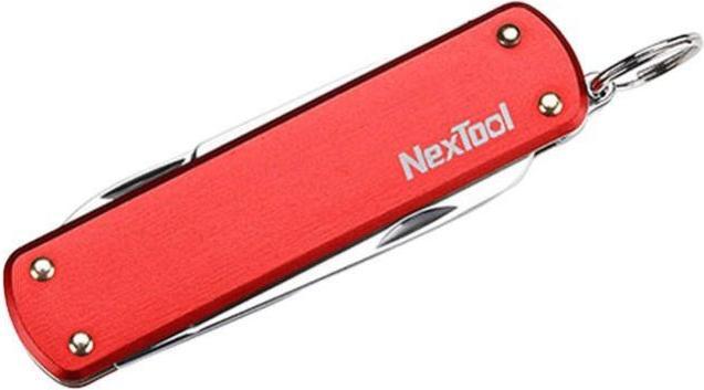 Produktbild NexTool Multifunctional mini pocket knife NE0142 ( red ) (5 Funktionen)