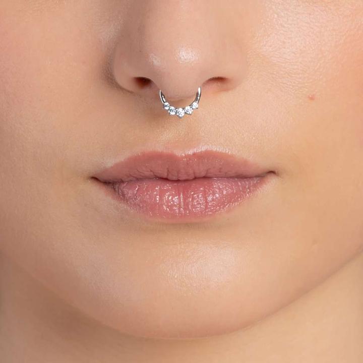 Produktbild Bijouteria 1.2mm Piercingstab (Edelstahl, Zirkonia)