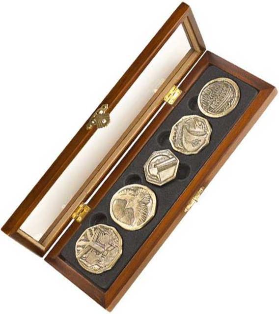 Produktbild Noble Collection Der Hobbit: Dwarven Treasure - Münzen Set