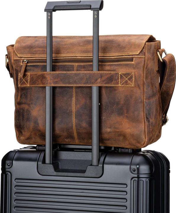 Immagine prodotto Greenburry Borsa per computer portatile Vintage 1541 Revolver Bag XL