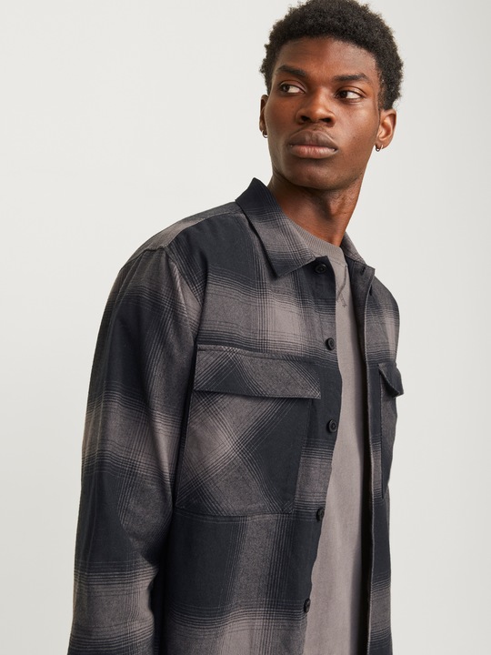 Produktbild Jack & Jones Locker geschnitten Overshirt Overshirt (L)