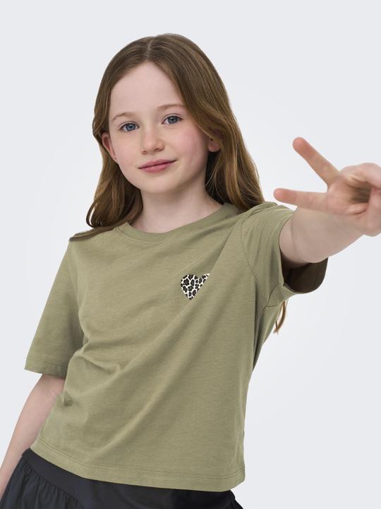 Image du produit Only Kogrex Leo Heart S/S Top Jrs Noos (110, 116)