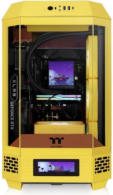 Actual product image Thermaltake Tt The Tower 250 Butter Caramel (Mini-ITX)