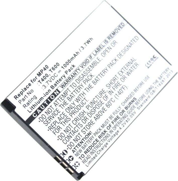Produktbild AGI Akku kompatibel mit Swissvoice T400 - Akku - 1.000 mAh