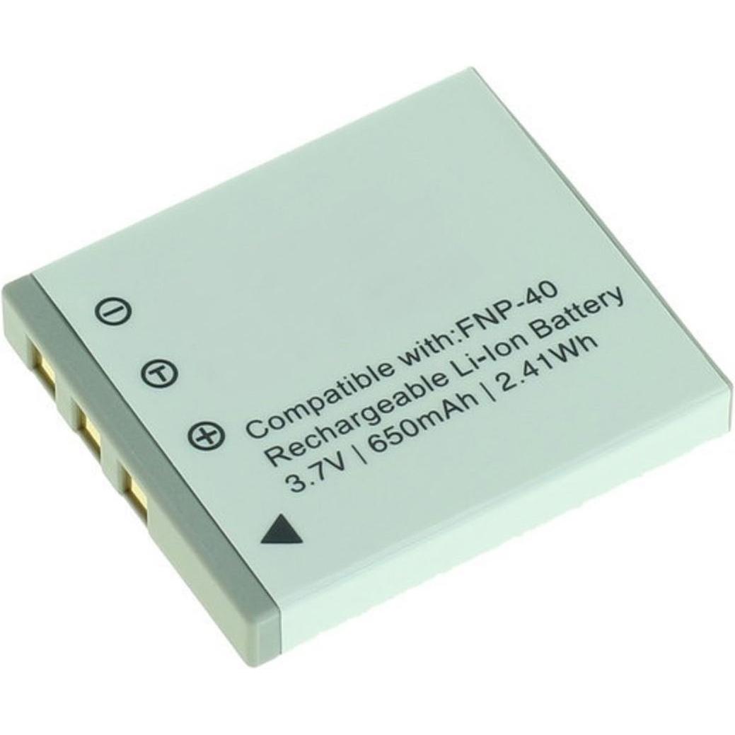 AGI Akku kompatibel mit Hama DP-231 - Akku - 650 mAh (Akku), Kamera Stromversorgung, Schwarz