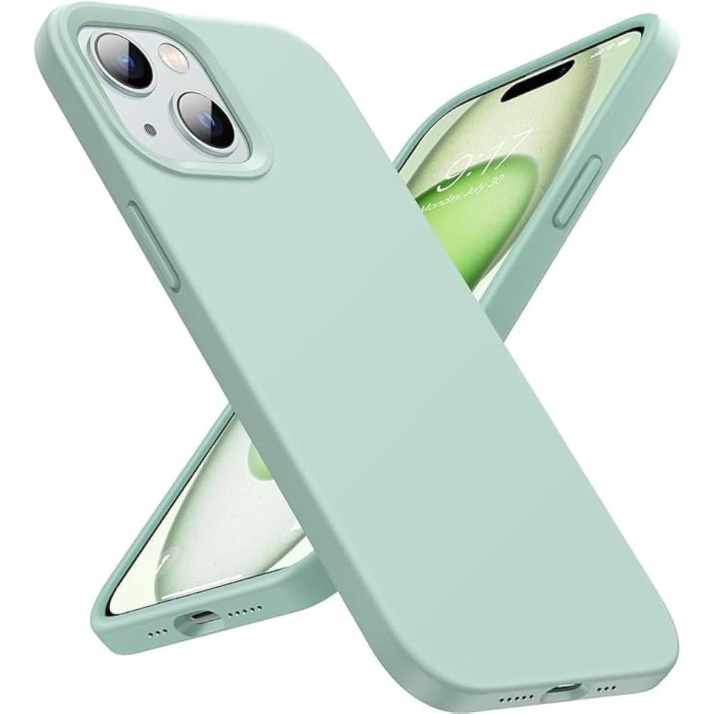 Thumbnail - Apple Silicone Case with MagSafe (Apple iPhone 15 Plus), Smartphone Hülle, Grün