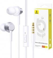 Actual product image Baseus Encok HZ11 headphones - white (Cable)