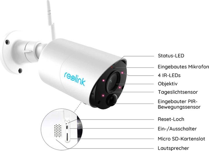 Produktbild Reolink Argus Series B330-5MP (2560 x 1440 Pixels)