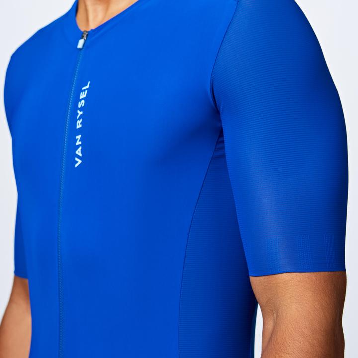 Produktbild Van rysel Radtrikot kurzarm Sommer Rennrad Racer 2 Unisex blau (S)