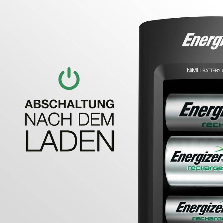 Produktbild Energizer Recharge Universal (1 Stk., 9V Block, AA, AAA, D, 2300 mAh, Ladegerät ohne Akku)