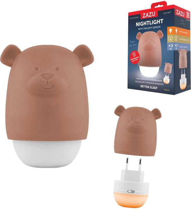 Actual product image ZaZu Benny the Bear Brown