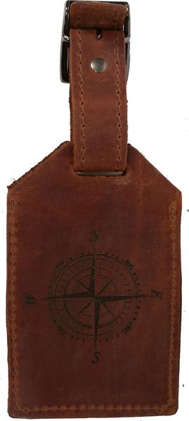 Actual product image Enjoy The Wood Handmade Travel Tag (Locks & Trailers)