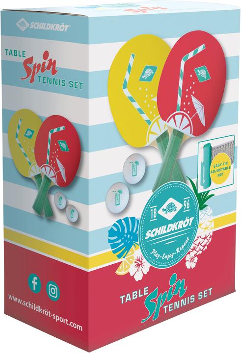 Schildkröt Tischtennis Set Spin FSC