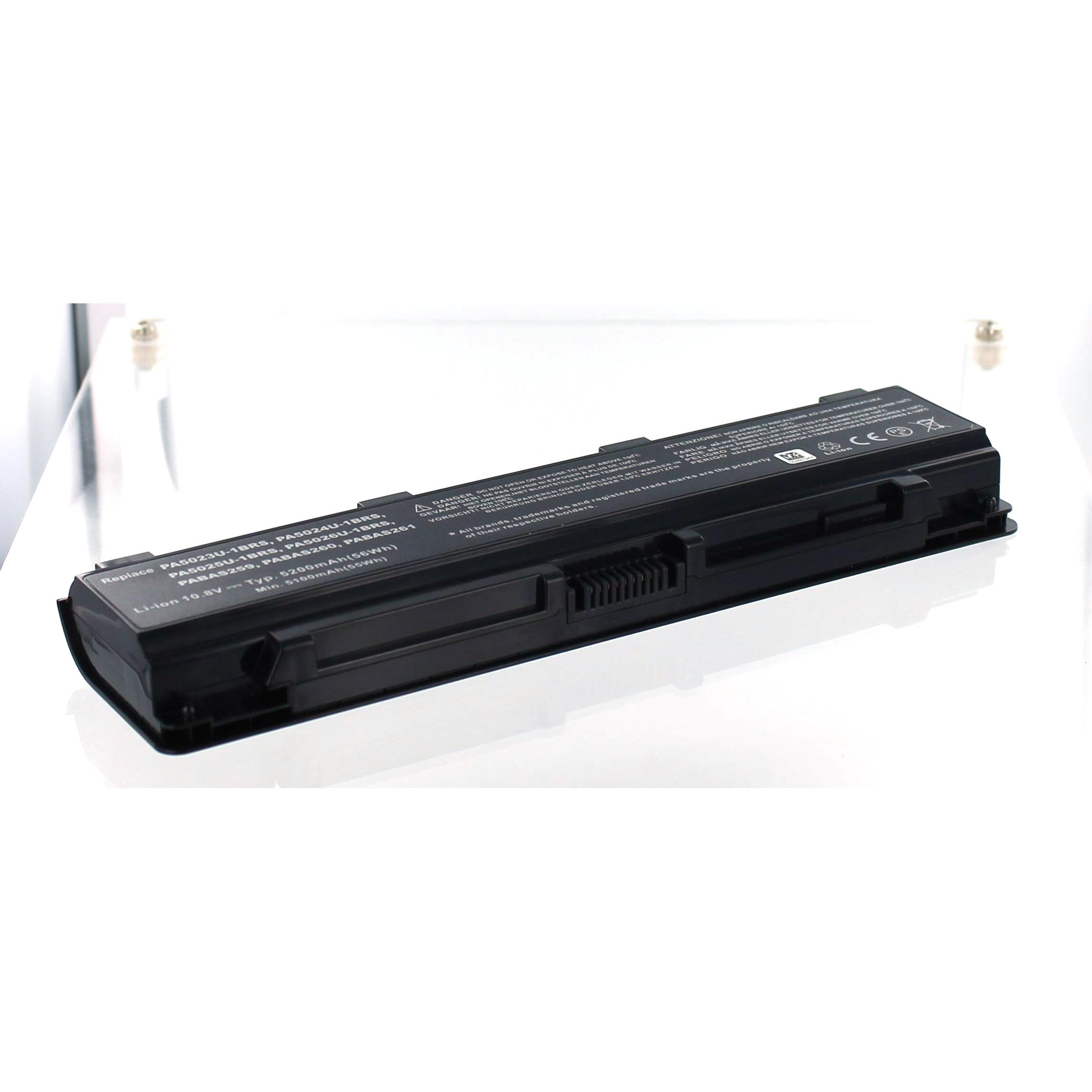 AGI 17154 - Batterie/Akku - Toshiba (4400 mAh), Notebook Akku, Schwarz
