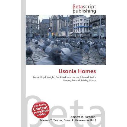 Usonia Homes, Fachbücher