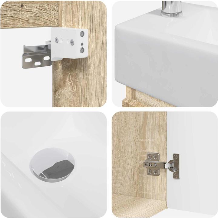Produktbild vidaXL Badezimmer-Waschtisch (455 mm, 225 mm)