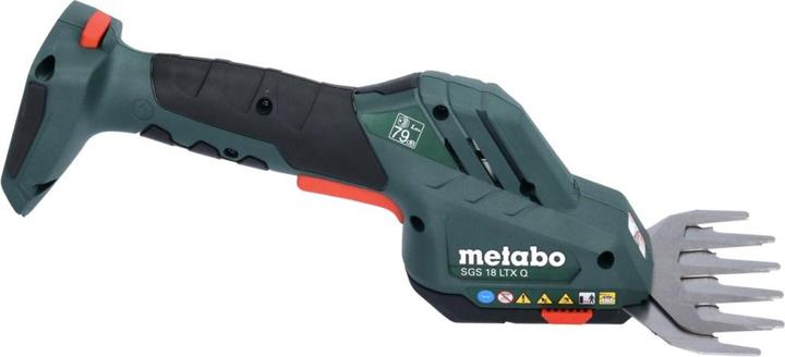 Produktbild Metabo SGS 18 LTX Q Akku Gras und Strauchschere 18 V + 2x Akku 4,0 Ah + Ladegerät (Akkubetrieb)