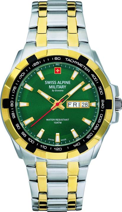 Actual product image Swiss Alpine Military 7043.1144 Day-Date 42mm 10ATM (42 mm)