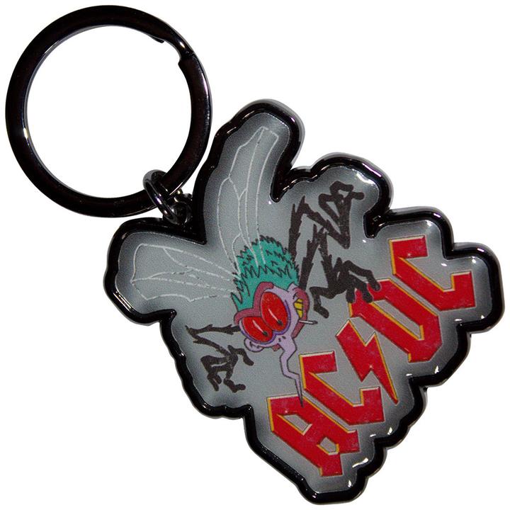 Actual product image AC/DC Fly Keyring