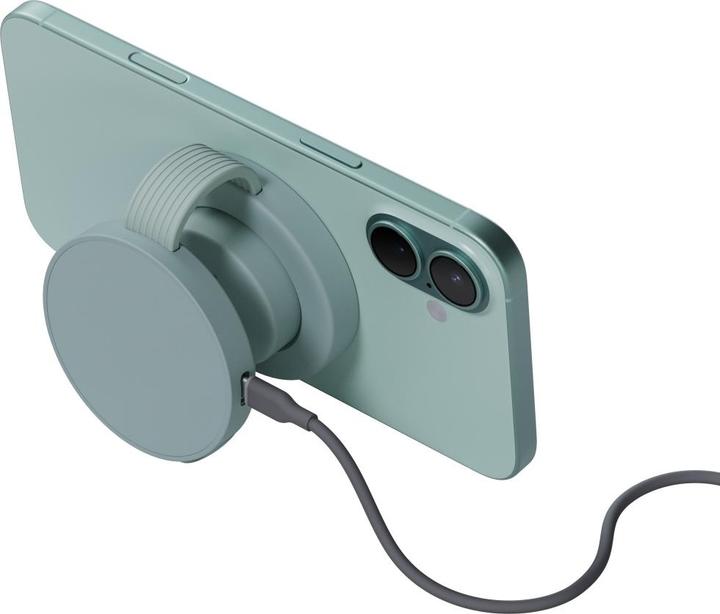 Image du produit Energea Wireless charger Bazic GoMag Trio 2 3in1 15W magnetic for iPhone/Watch/AirPods pistachio (15 W)