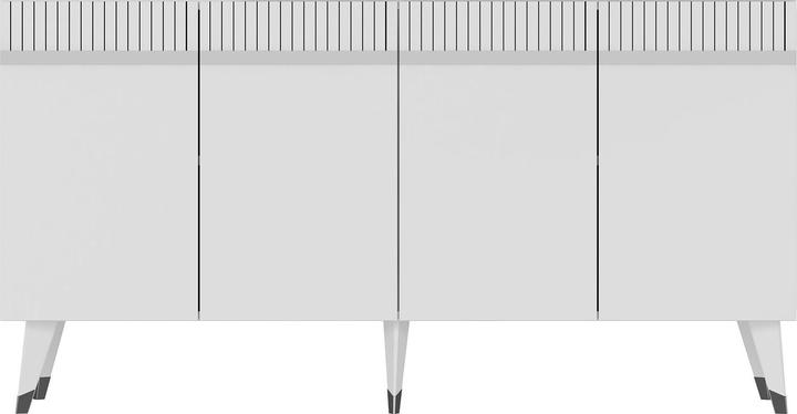 Silver, White