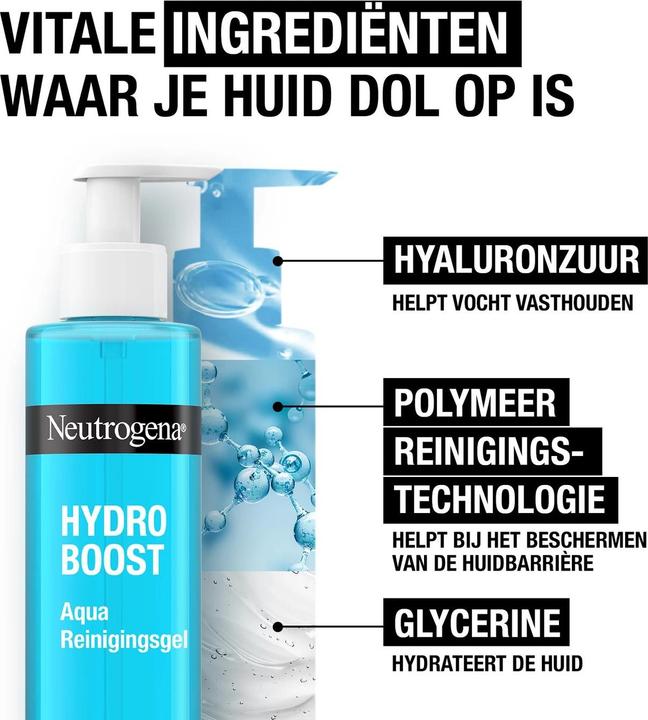 Actual product image Neutrogena Aqua cleansing gel (Cleansing gel, 200 ml)