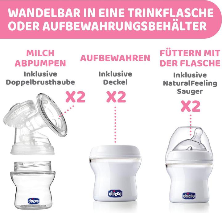 Actual product image Chicco Electric double breast pump