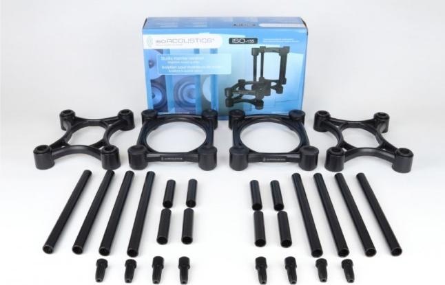 Produktbild Isoacoustics ISO-155 Set - Speakerstandaard (1 Paar, Ständer, Höhenverstellbar, Neigbar)