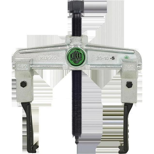 Kukko, Fahrzeug Werkzeug, Abzieher Baureihe 20-S 2armig Aussenspann-W.200mm Spann-T.150mm mechanische Spindel schmale Ha...