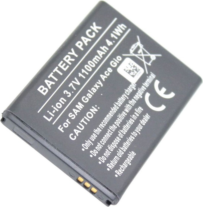 Immagine prodotto AGI Batteria compatibile con Samsung GT-S5830I - Batteria - 1.000 mAh