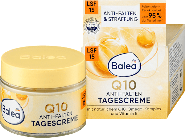 Actual product image dm Balea Q10 (50 ml, Day cream, SPF 15)