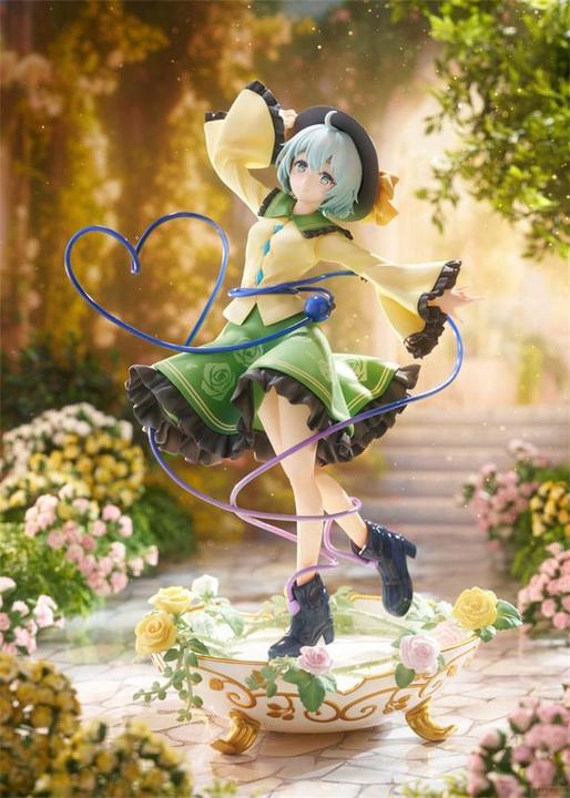 Actual product image AliceGlint Touhou Project PVC Statue 1/7 Koishi Komeiji 25 cm