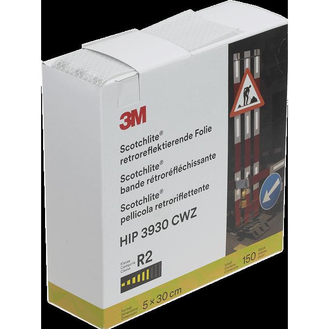 BRW, Absperrung, Reflektoren für Absperrlatten, weiss R2