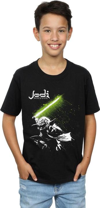 Actual product image Star Wars Boys Yoda Jedi Master T-Shirt (104)