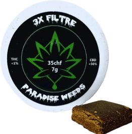 Paradise Weed Triple Filter • CBD Hasch Indoor (Indoor)