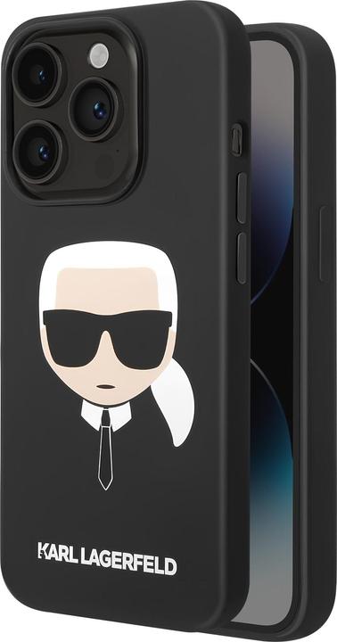 Produktbild Karl Lagerfeld iPhone 14 Pro Max Liquid Silicone Karl Head Case (Apple iPhone 14 Pro Max)