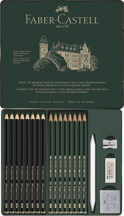 Productafbeelding Faber-Castell Grafiet mat (HB, 20 x)
