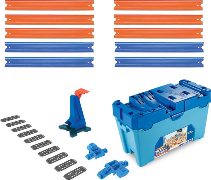 Actual product image Hot Wheels Track Builder Super Multi-Looping Box